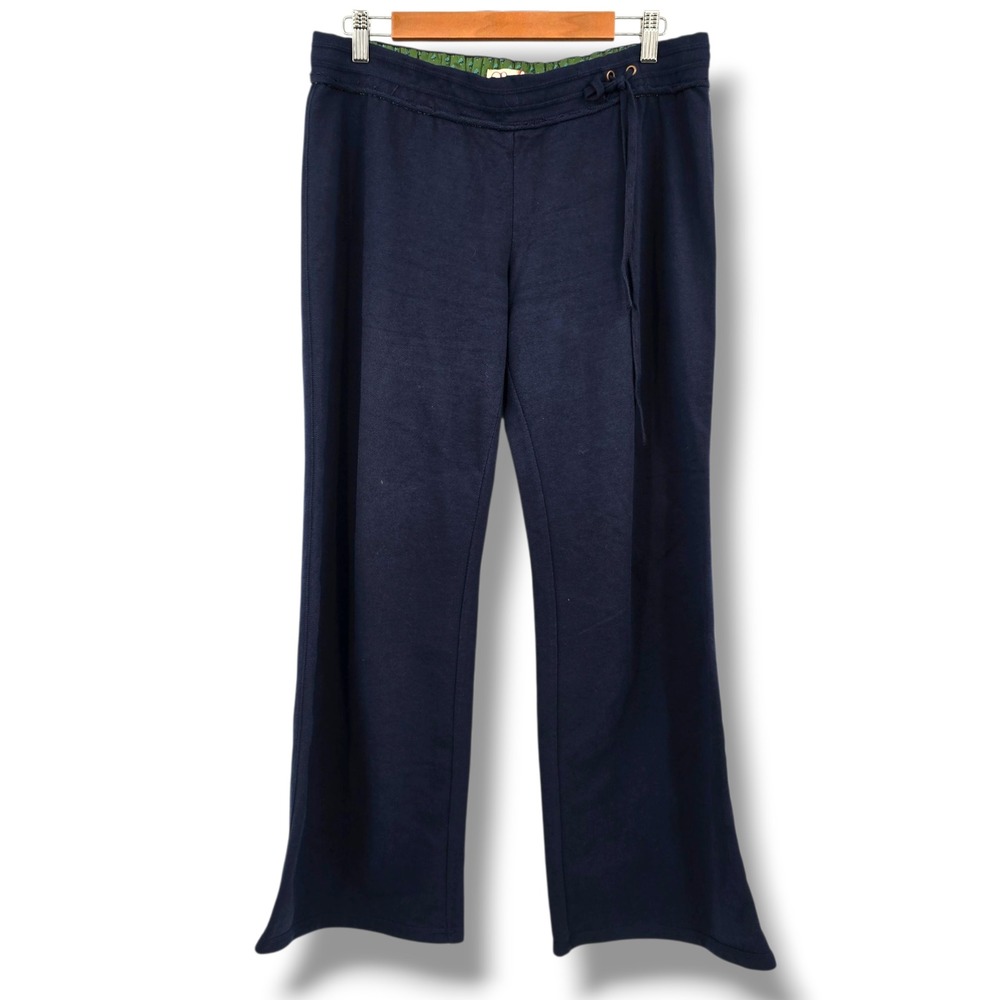 OP Wide Leg Pants in Navy Blue